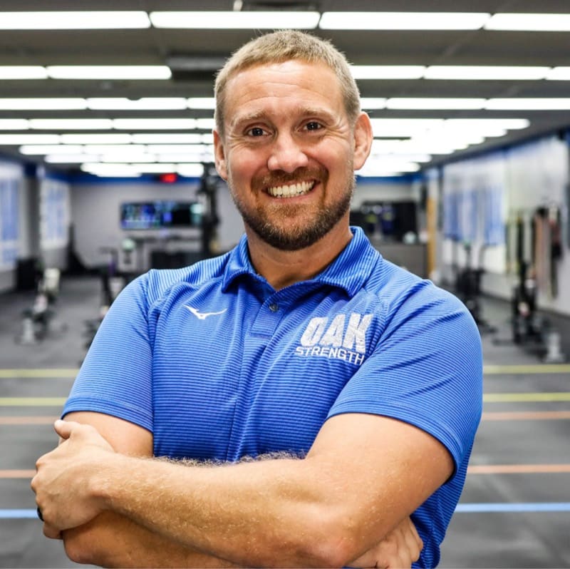 ADAM LANE, coach at OAK STRENGTH in Loves Park